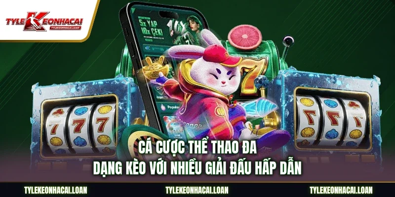 Cá cược thể thao đa dạng kèo với nhiều giải đấu hấp dẫn